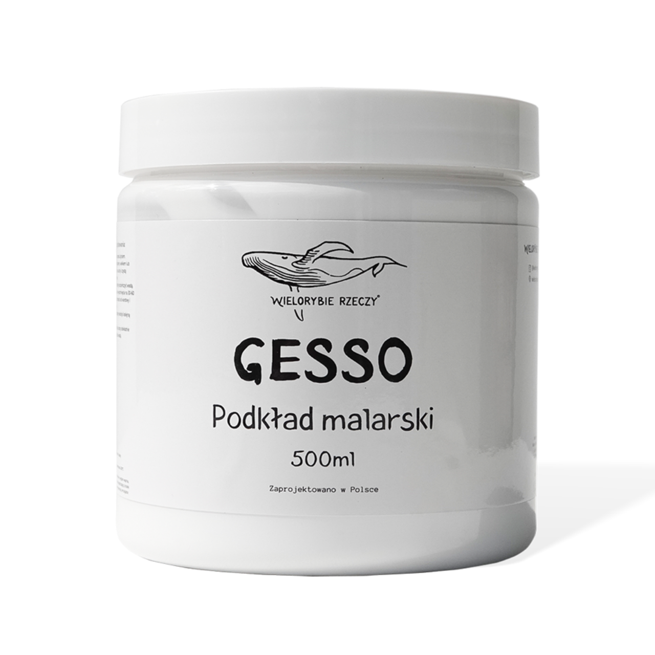 Gesso Akrylowe Białe