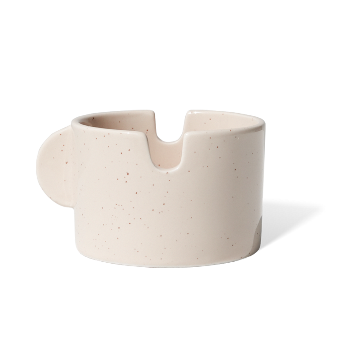 Mały ceramiczny kubek na pędzle