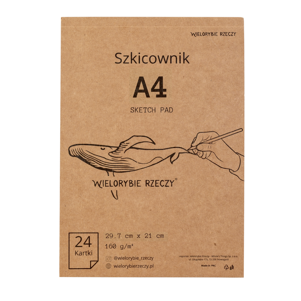 Szkicownik A4 do rysowania