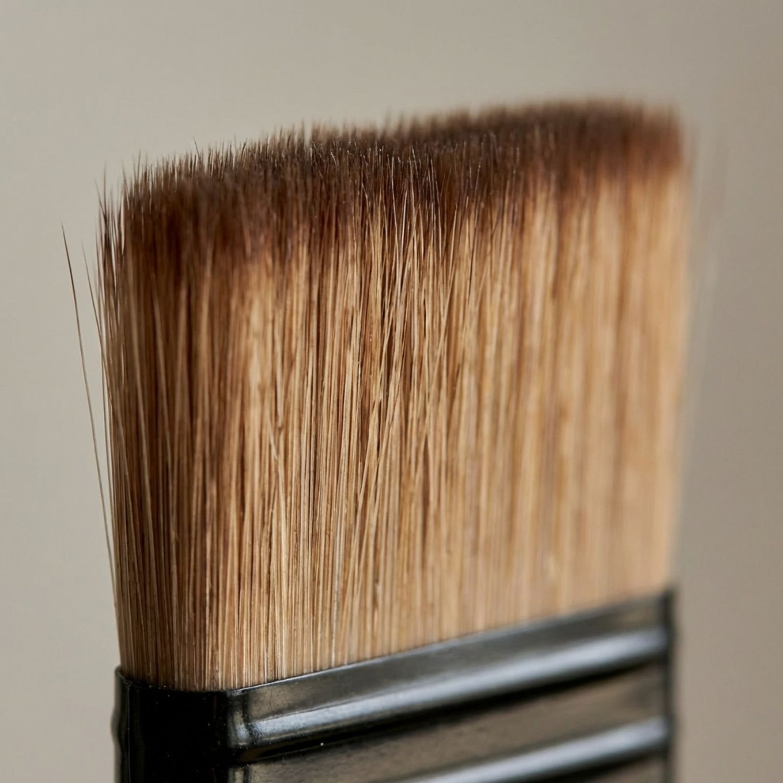 Pędzel do akrylu z bliska włosie syntetyczne