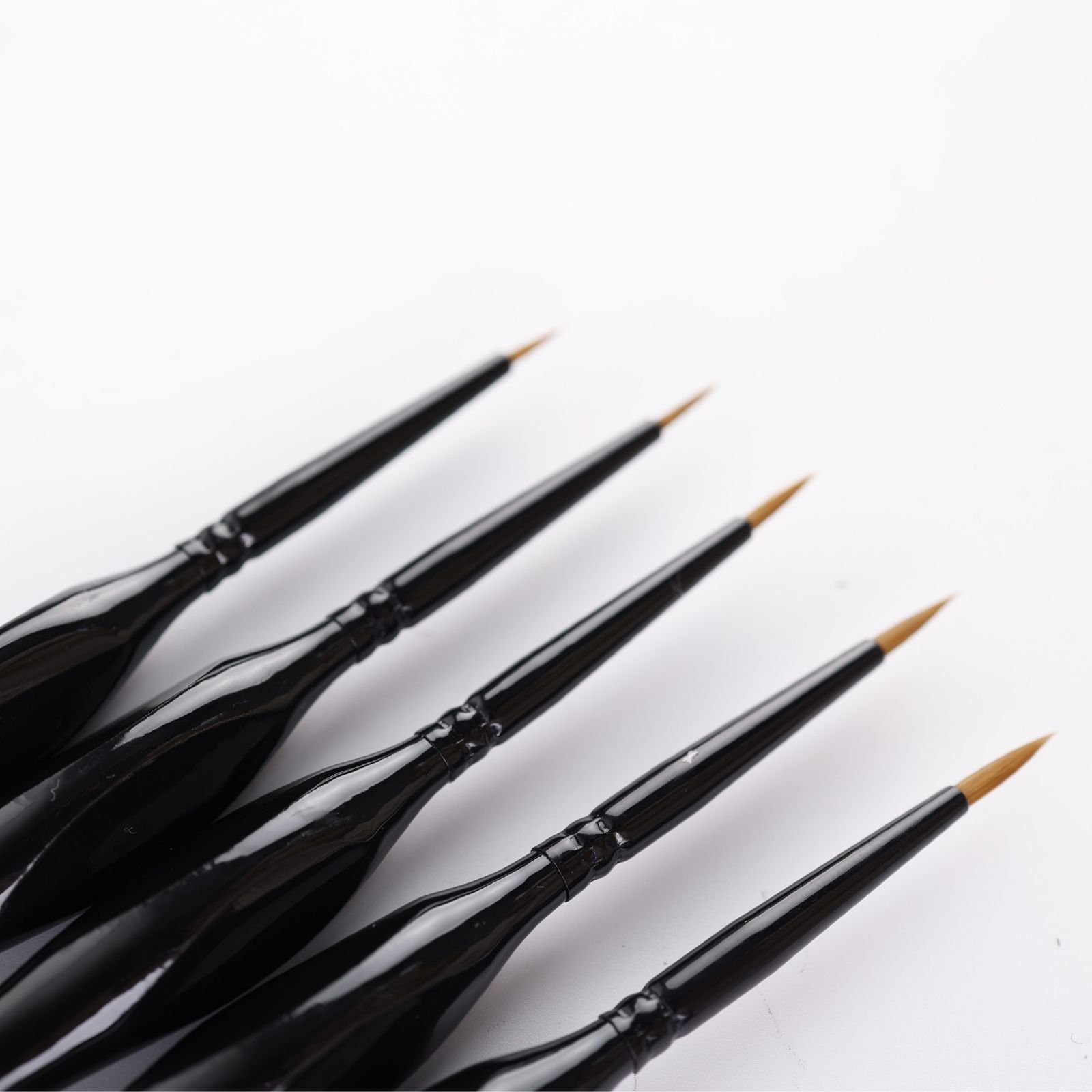 Pędzle malarskie syntetyczne precyzyjne Wielorybie Rzeczy