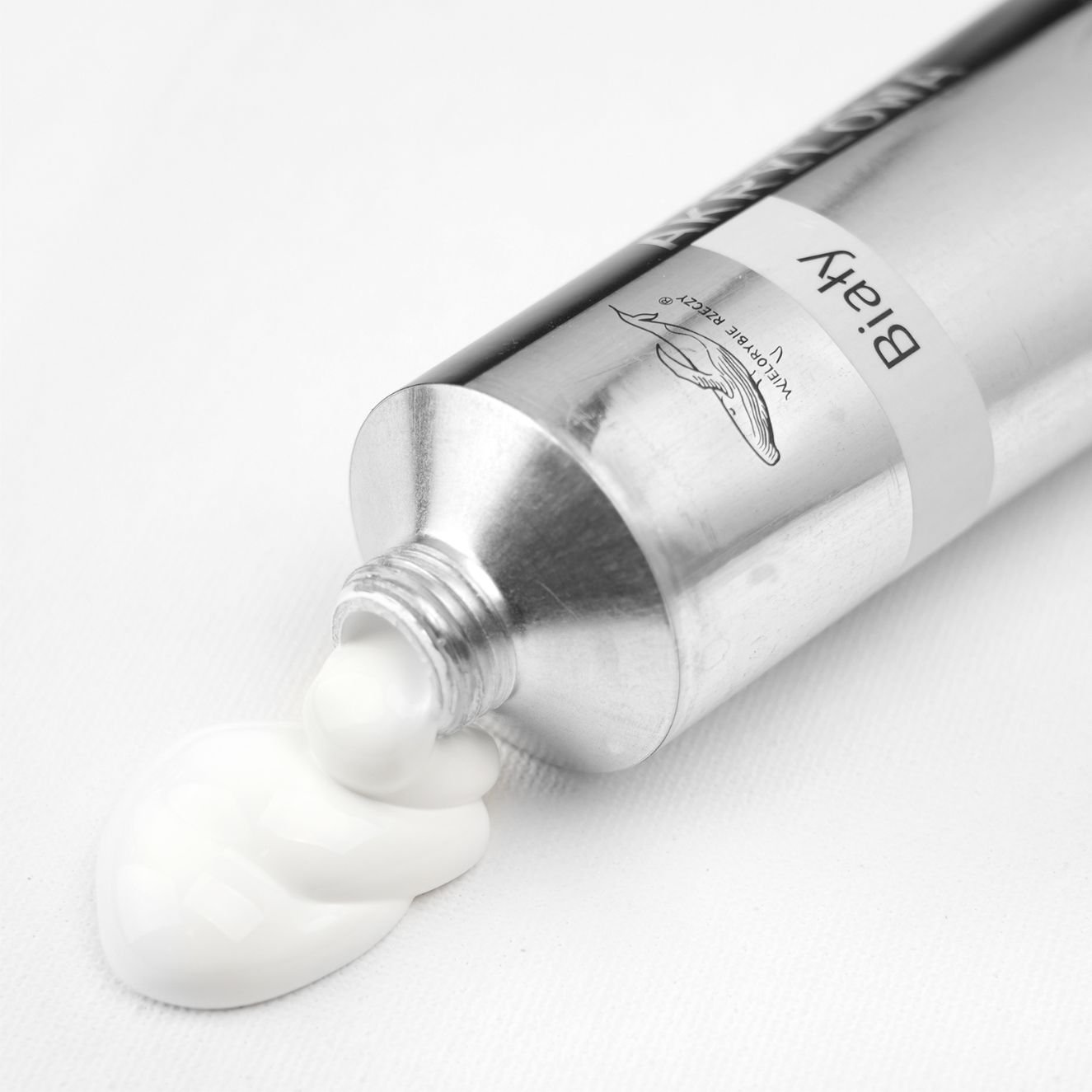 Farby akrylowe malarska biała 120ml artystyczna profesjonalna w tubce