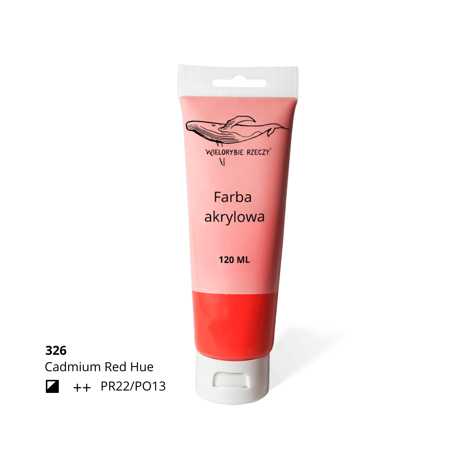 Farba akrylowa select 120 ml o intensywnym kolorze do malowania na różnych powierzchniach Wielorybie Rzeczy