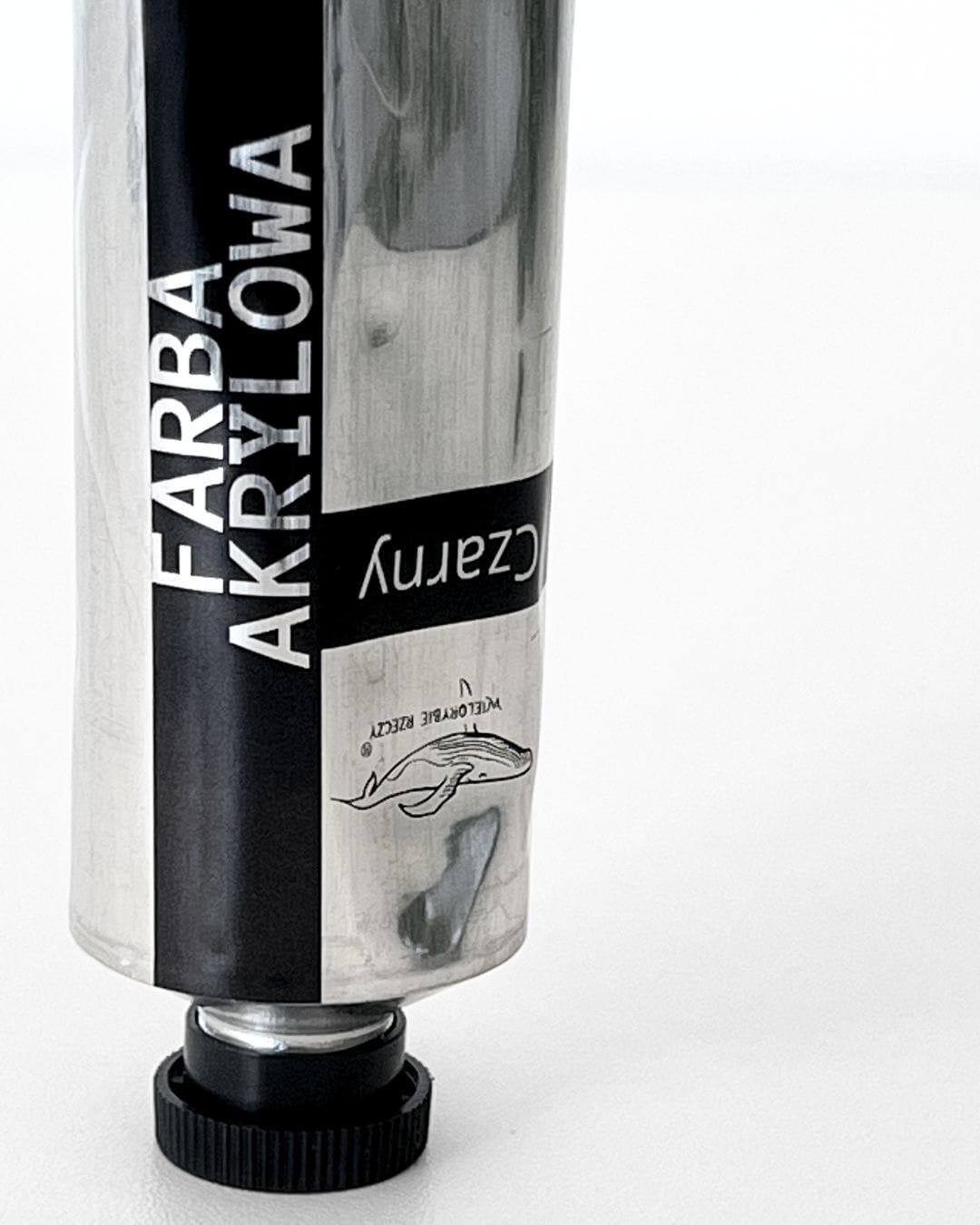 farba akrylowa malarska czarna 120ml artystyczna farby akrylowe w tubkach