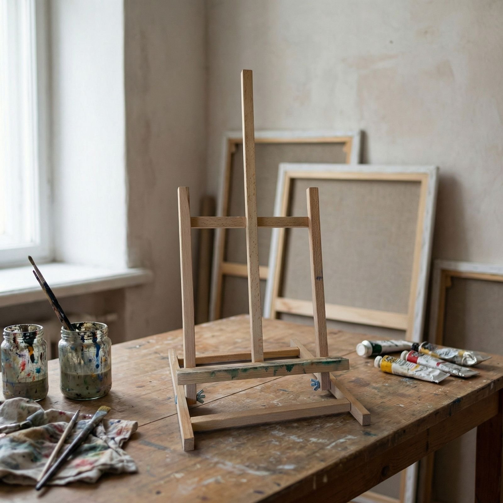 Sztaluga stołowa malarska w pracowni