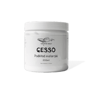 GESSO BIAŁE AKRYLOWE GRUNT 500 ml