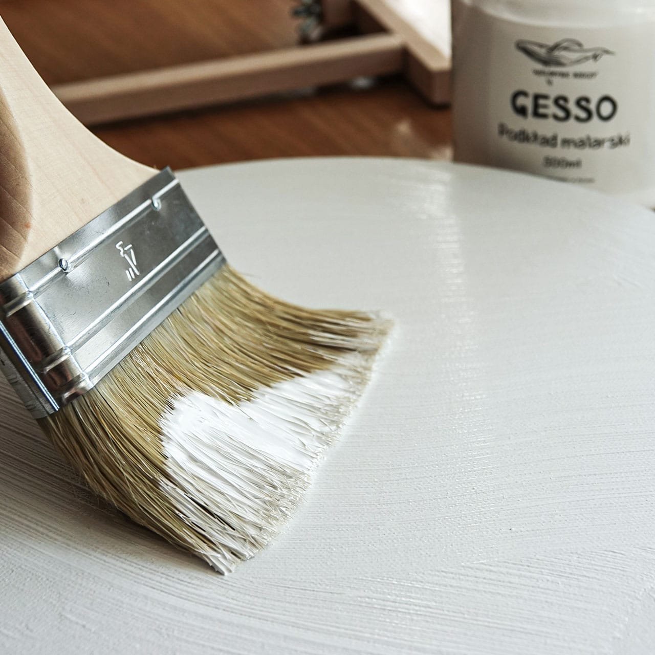 Gesso podkład malarski wielorybie rzeczy