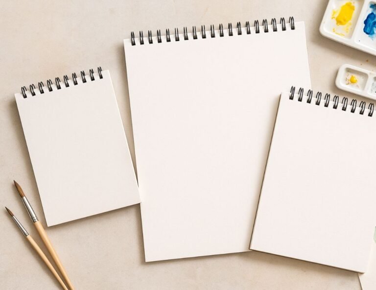 Jaki szkicownik wybrać? Porównanie formatów A5, A4 i A3 dla twórczych dusz