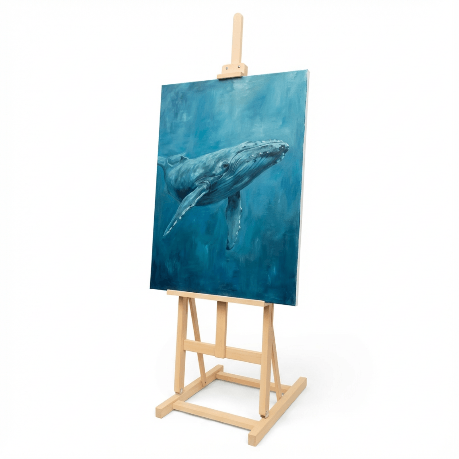 Sztaluga Drewniana Malarska Studyjna Duża Polska Produkcja wielorybie Rzeczy